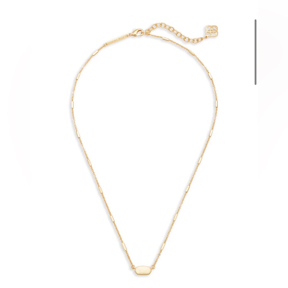KENDRA SCOTT‎ FERN NECKLACE - GOLD NEW - Picture 5 of 10